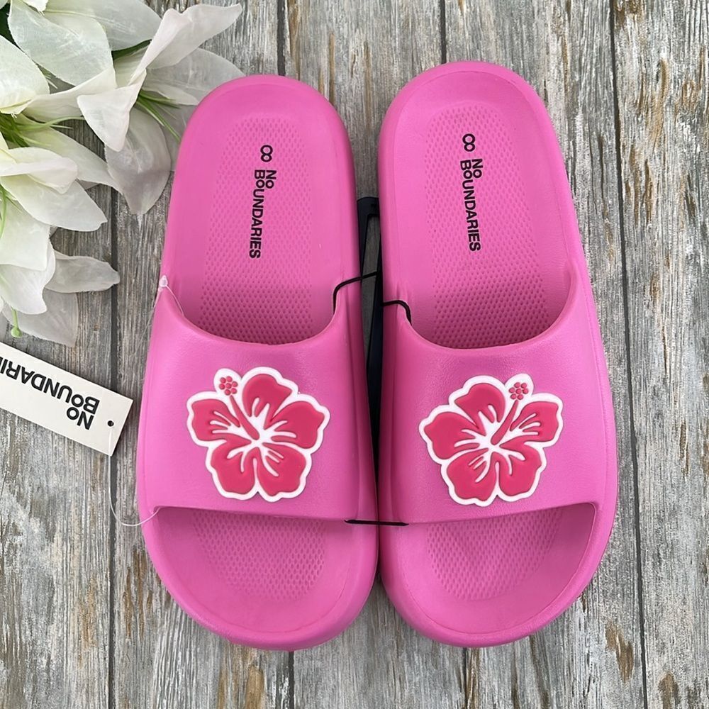 Women's Hawaiian Comfort Slide Sandals Shoes Size 8